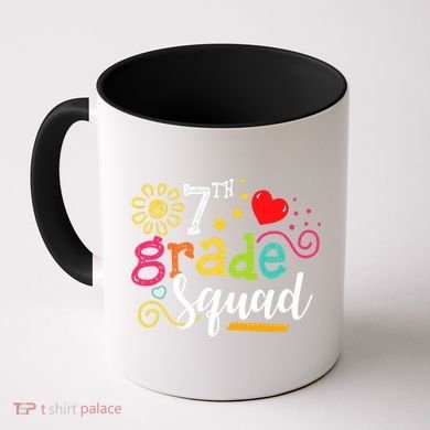 7th Grade Squad Student Teacher Gift Back To School Coffee Mug