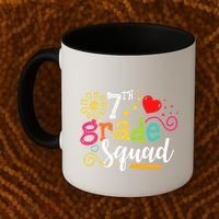 7th Grade Squad Student Teacher Gift Back To School Coffee Mug thumb 2