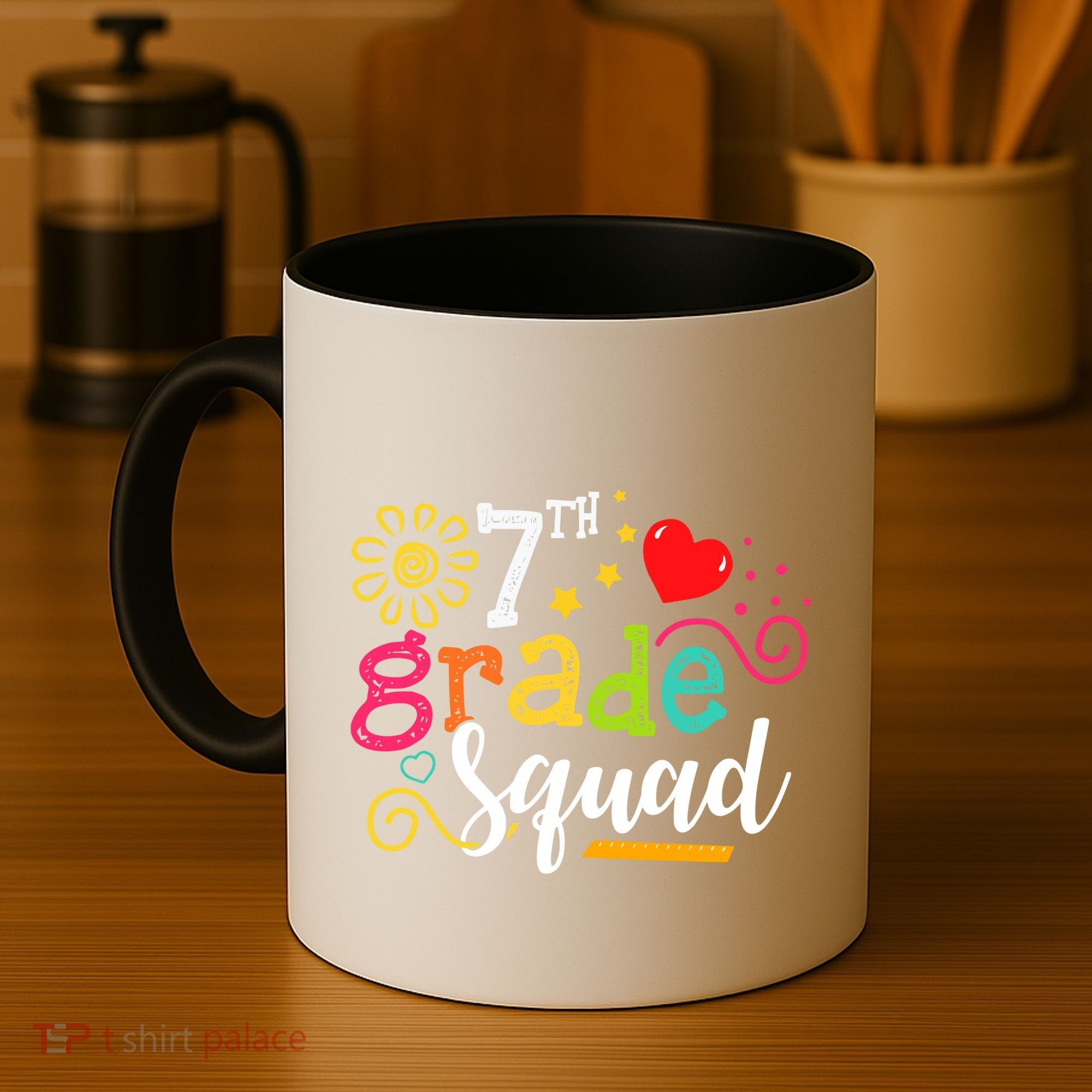 7th Grade Squad Student Teacher Gift Back To School Coffee Mug
