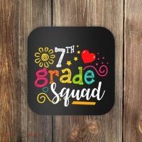 7th Grade Squad Student Teacher Gift Back To School Coaster thumb 0