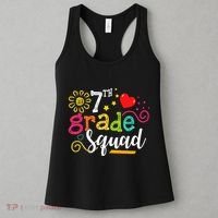 7th Grade Squad Student Teacher Gift Back To School Women's Tank Top thumb 3