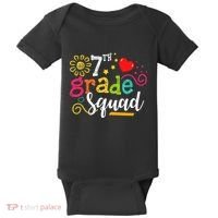 7th Grade Squad Student Teacher Gift Back To School Baby Bodysuit thumb 0
