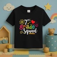 7th Grade Squad Student Teacher Gift Back To School Toddler T-Shirt thumb 3