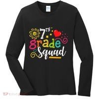 7th Grade Squad Student Teacher Gift Back To School Women's Long Sleeve Shirt thumb 0