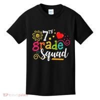 7th Grade Squad Student Teacher Gift Back To School Kids T-Shirt thumb 0