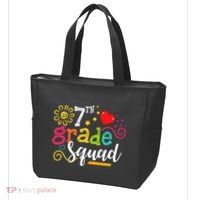 7th Grade Squad Student Teacher Gift Back To School Tote Bag thumb 3