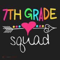 7th Grade Squad Seventh Teacher Student Team Back To School Women's Sweatshirt thumb 2
