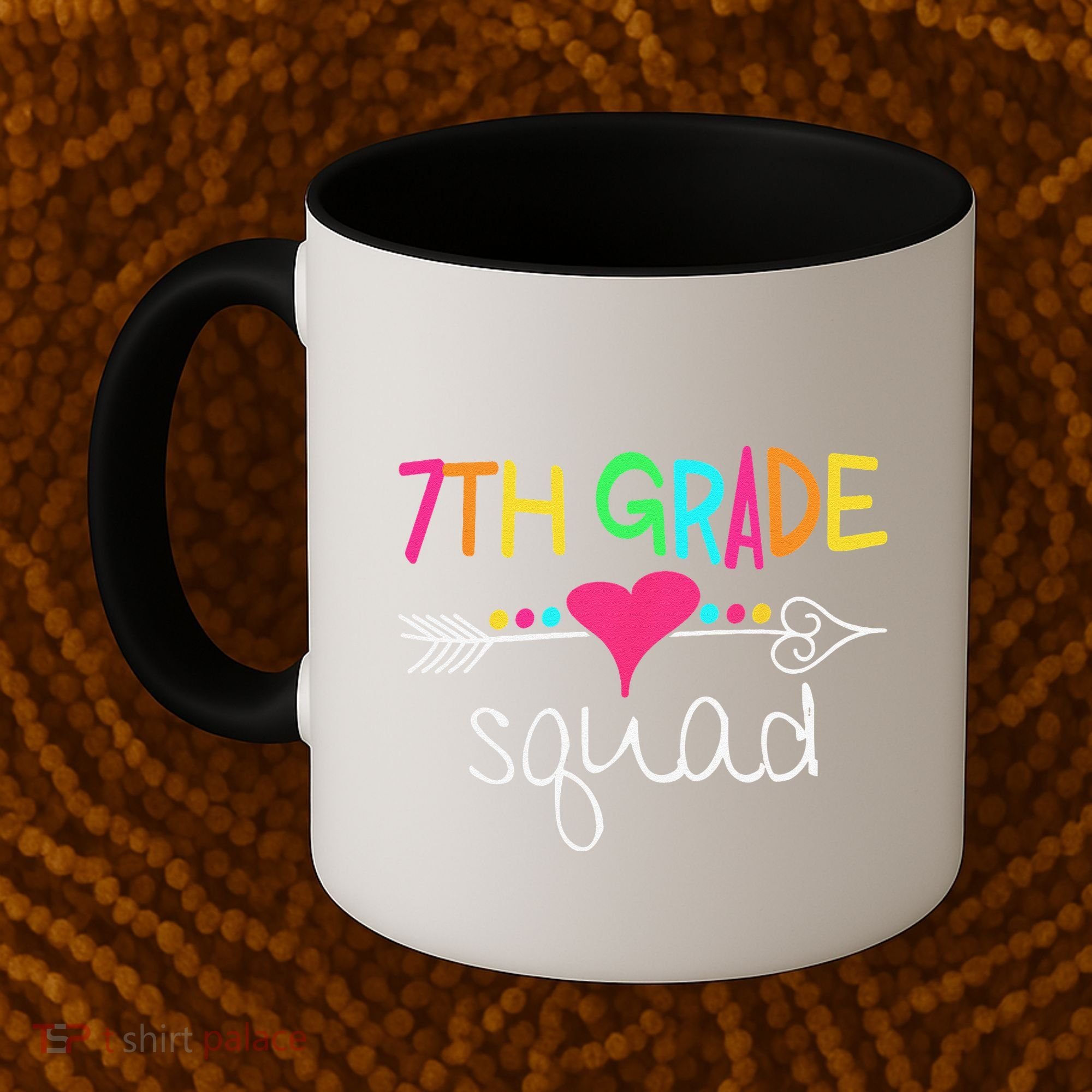 7th Grade Squad Seventh Teacher Student Team Back To School Coffee Mug
