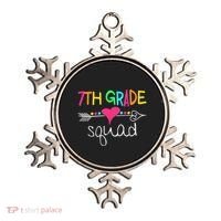 7th Grade Squad Seventh Teacher Student Team Back To School Ornament thumb 0