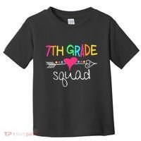 7th Grade Squad Seventh Teacher Student Team Back To School Toddler T-Shirt thumb 0