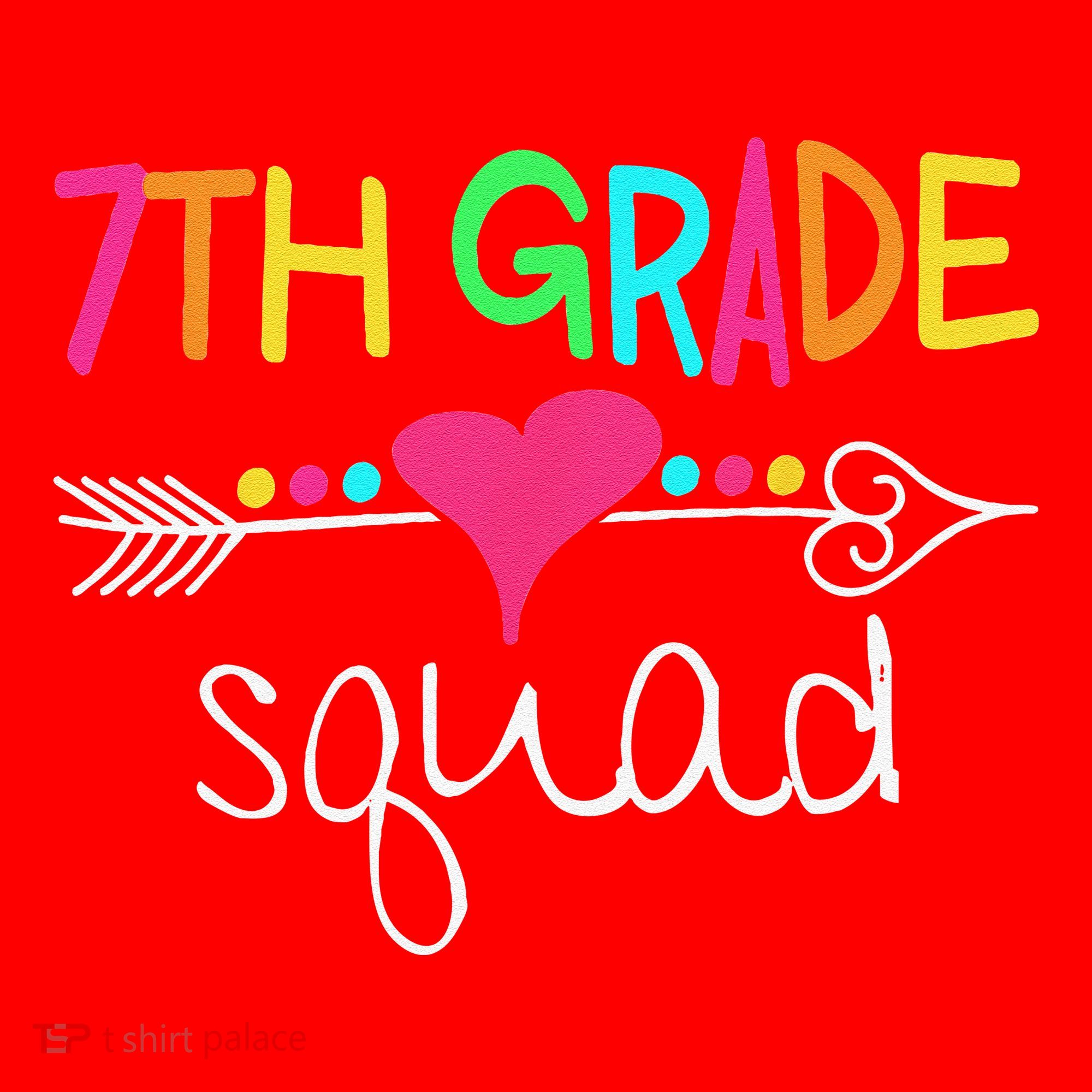 7th Grade Squad Seventh Teacher Student Team Back To School Santa Hat