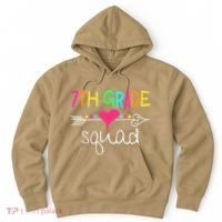 7th Grade Squad Seventh Teacher Student Team Back To School Hoodie thumb 0