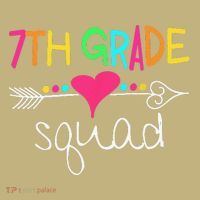 7th Grade Squad Seventh Teacher Student Team Back To School Sweatshirt thumb 2