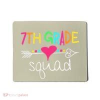 7th Grade Squad Seventh Teacher Student Team Back To School Mousepad thumb 0