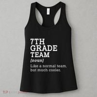 7th Grade Team Back To School Teacher Seventh Grade Team Women's Tank Top thumb 3