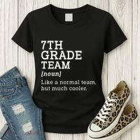 7th Grade Team Back To School Teacher Seventh Grade Team Women's T-Shirt thumb 3