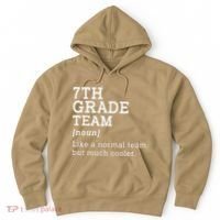 7th Grade Team Back To School Teacher Seventh Grade Team Hoodie thumb 0