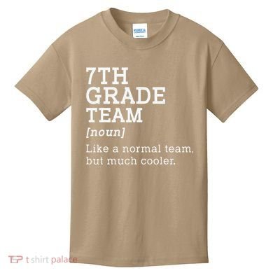 7th Grade Team Back To School Teacher Seventh Grade Team Kids T-Shirt
