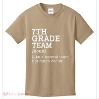 7th Grade Team Back To School Teacher Seventh Grade Team Kids T-Shirt thumb 0