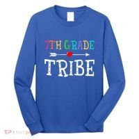 7Th Grade Tribe First Day Of School Gift Back To School Gift Long Sleeve Shirt thumb 0