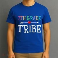 7Th Grade Tribe First Day Of School Gift Back To School Gift T-Shirt thumb 3