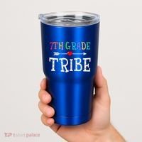 7Th Grade Tribe First Day Of School Gift Back To School Gift Tumbler thumb 2