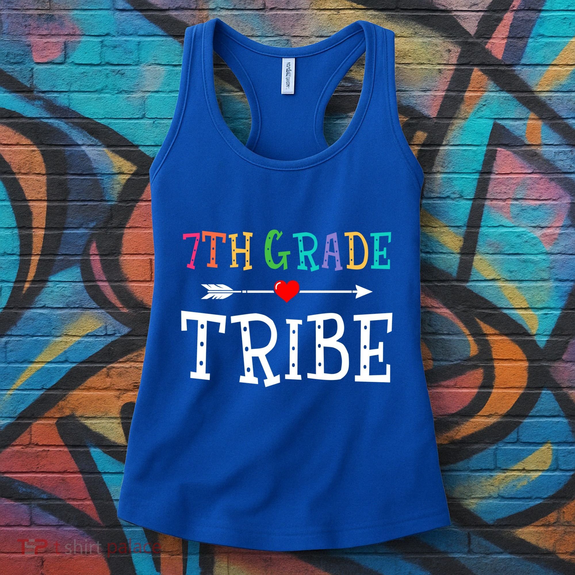 7Th Grade Tribe First Day Of School Gift Back To School Gift Women's Tank Top