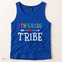 7Th Grade Tribe First Day Of School Gift Back To School Gift Tank Top thumb 2