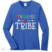7Th Grade Tribe First Day Of School Gift Back To School Gift Women's Long Sleeve Shirt thumb 0