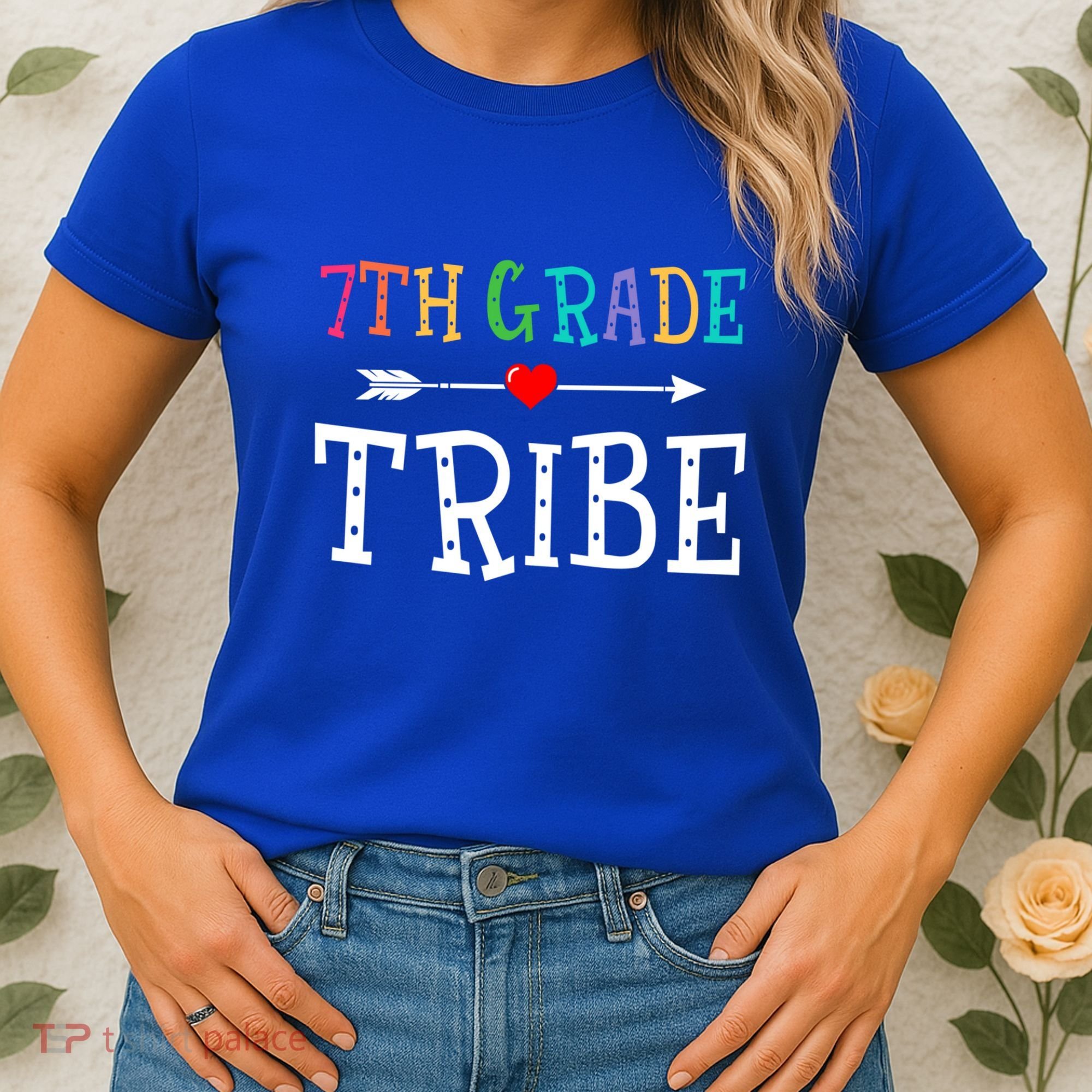 7Th Grade Tribe First Day Of School Gift Back To School Gift Women's T-Shirt