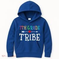 7Th Grade Tribe First Day Of School Gift Back To School Gift Kids Hoodie thumb 0