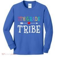 7Th Grade Tribe First Day Of School Gift Back To School Gift Kids Long Sleeve Shirt thumb 0
