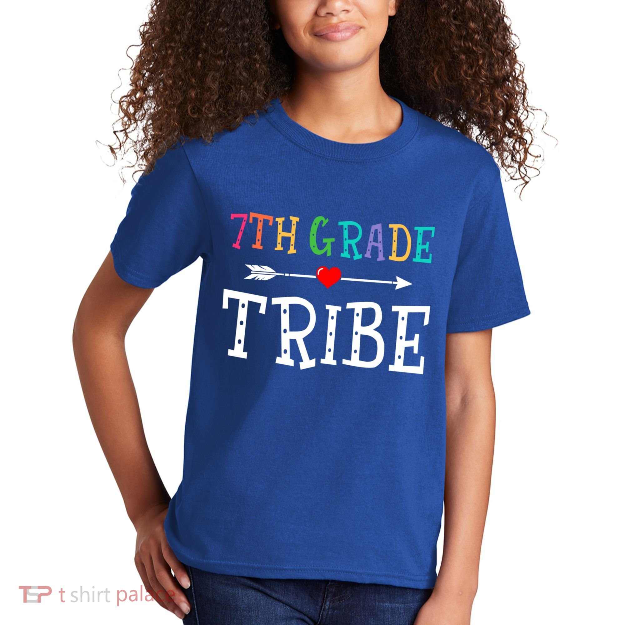 7Th Grade Tribe First Day Of School Gift Back To School Gift Kids T-Shirt