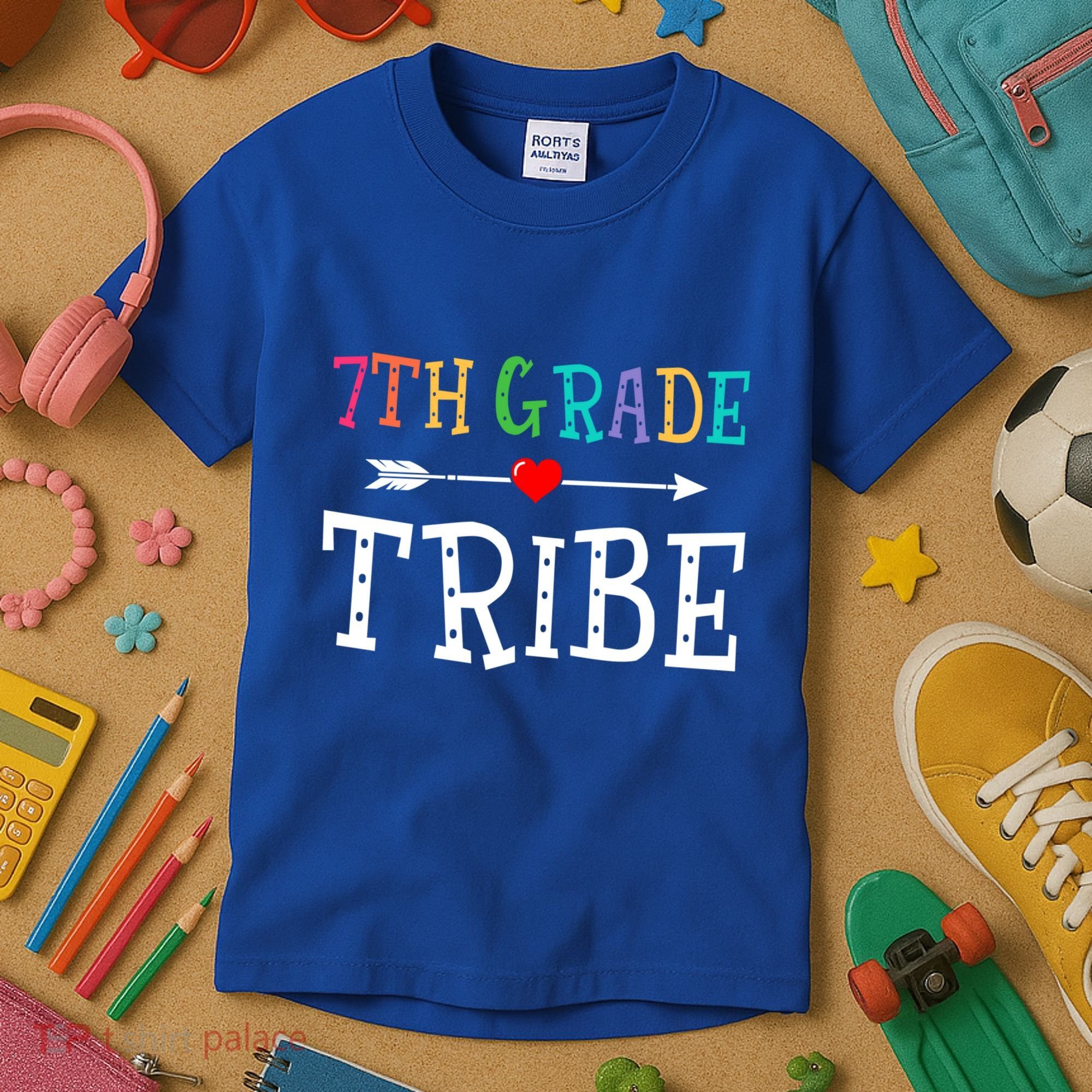7Th Grade Tribe First Day Of School Gift Back To School Gift Kids T-Shirt