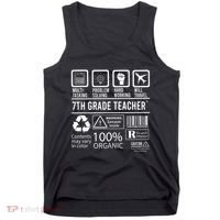 7th Grade Teacher MultiTasking Certified Job Back To School Gift Tank Top thumb 0