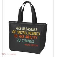 7H3 M345UR3 0F 1N73LL163NC3 15 7H3 481L17Y 70 CH4N63 Tote Bag thumb 3