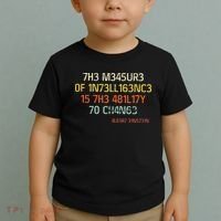 7H3 M345UR3 0F 1N73LL163NC3 15 7H3 481L17Y 70 CH4N63 Toddler T-Shirt thumb 2