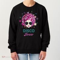 70s Music Disco Forever Costume Women's Sweatshirt thumb 0