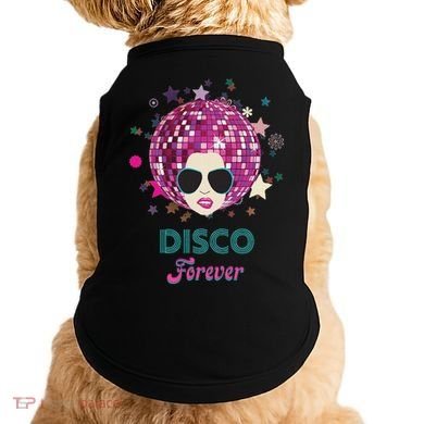 70s Music Disco Forever Costume Doggie Tank