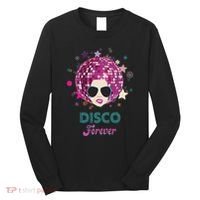 70s Music Disco Forever Costume Long Sleeve Shirt thumb 0