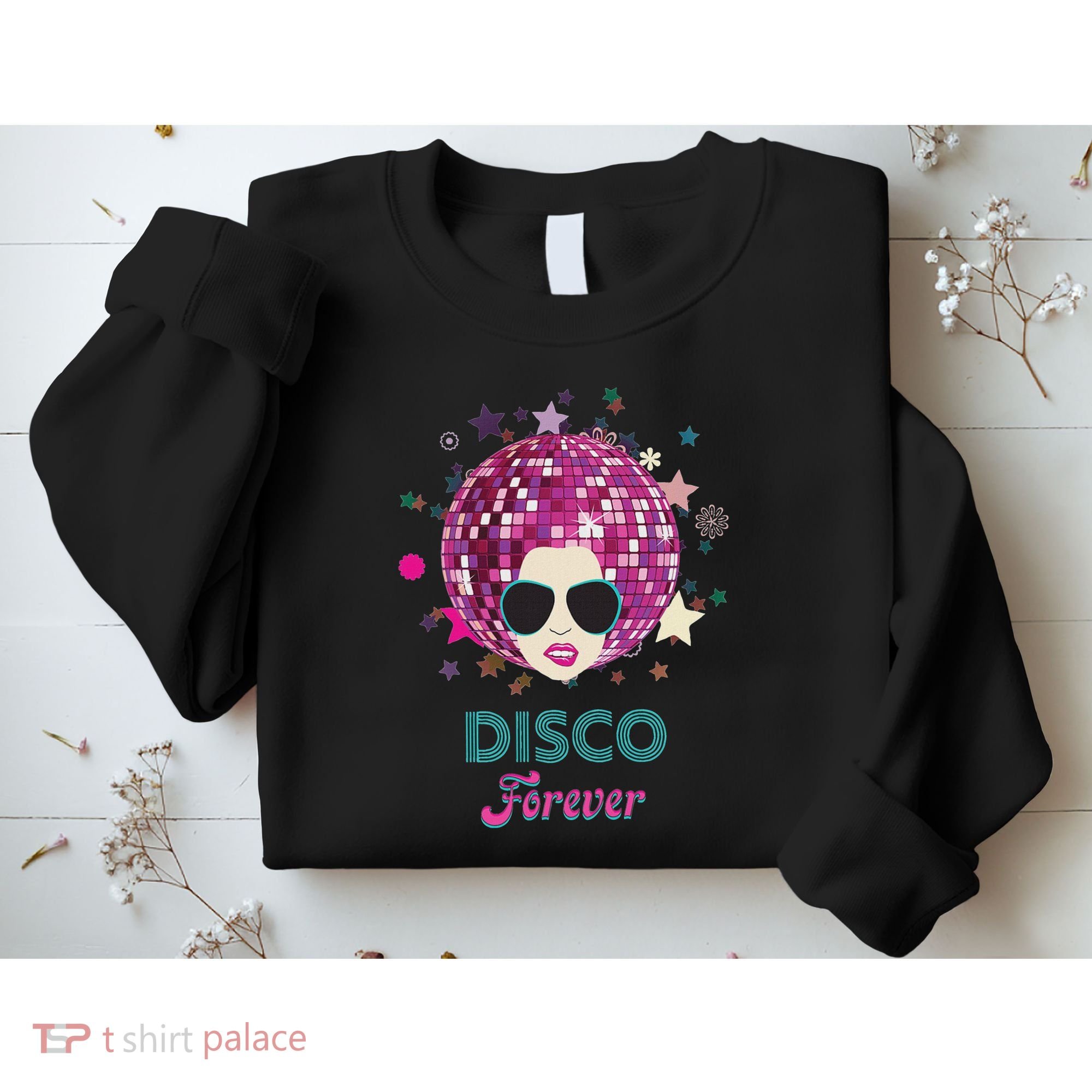 70s Music Disco Forever Costume Sweatshirt