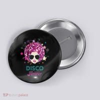70s Music Disco Forever Costume Button thumb 0