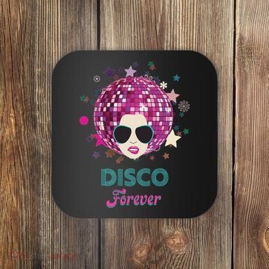 70s Music Disco Forever Costume Coaster