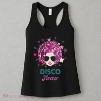 70s Music Disco Forever Costume Women's Tank Top thumb 3