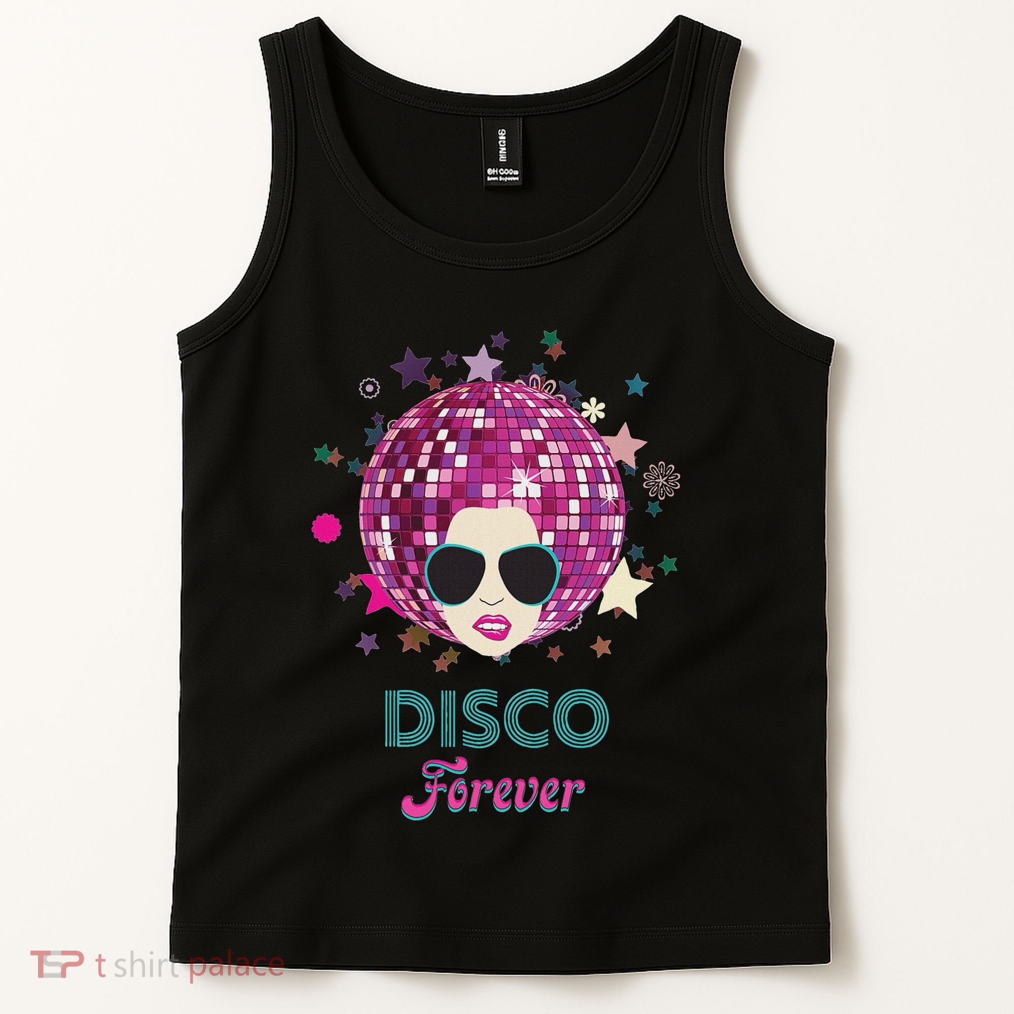 70s Music Disco Forever Costume Tank Top