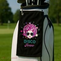 70s Music Disco Forever Costume Golf Towel thumb 2