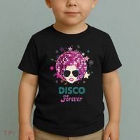 70s Music Disco Forever Costume Toddler T-Shirt thumb 2