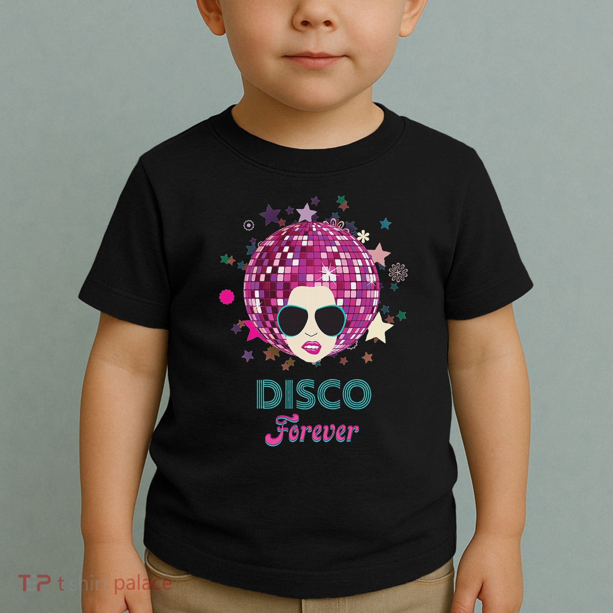 70s Music Disco Forever Costume Toddler T-Shirt