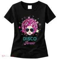 70s Music Disco Forever Costume Women's T-Shirt thumb 0