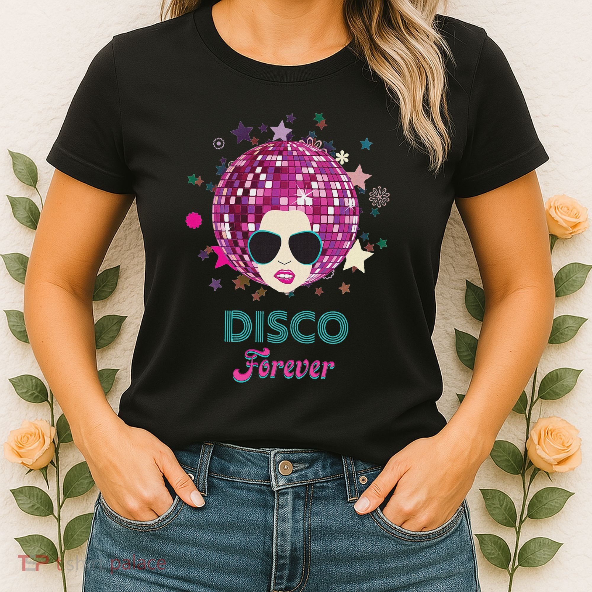 70s Music Disco Forever Costume Women's T-Shirt